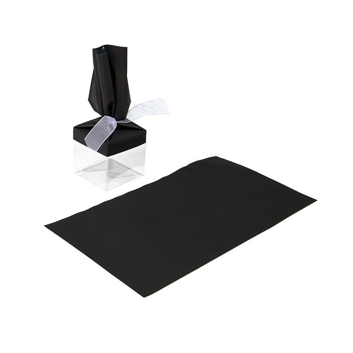 Fogli di pellicola Metallico opaco nero 12,7x22,9 cm (25 pezzi) [MT1MB]