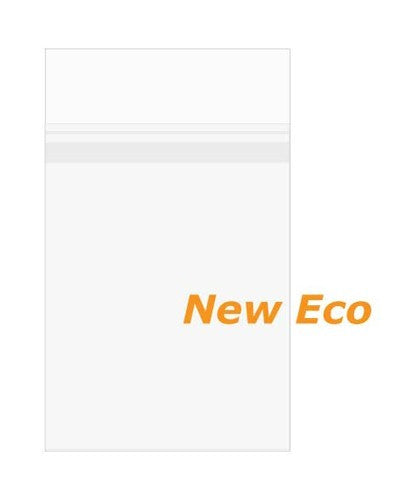 Sacchetto ecologico con soffietto 13.8x18.4cm con chiusura di protezione (100 pezzi) [GC75PC]