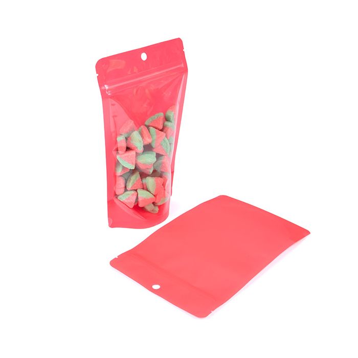 Buste doypack Neon Anguria 13x7.9x20.6 cm con foro (100 pz) [ZBGN3W]
