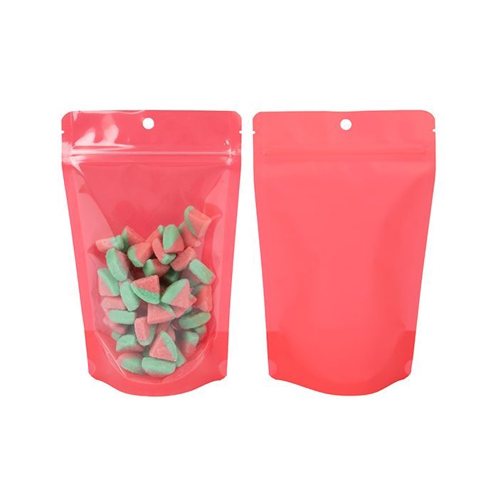 Buste doypack Neon Anguria 13x7.9x20.6 cm con foro (100 pz) [ZBGN3W]