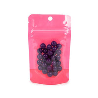 Stand Up Pouch Neon Pink 7.9x5.1x13 cm w/ Hang Hole