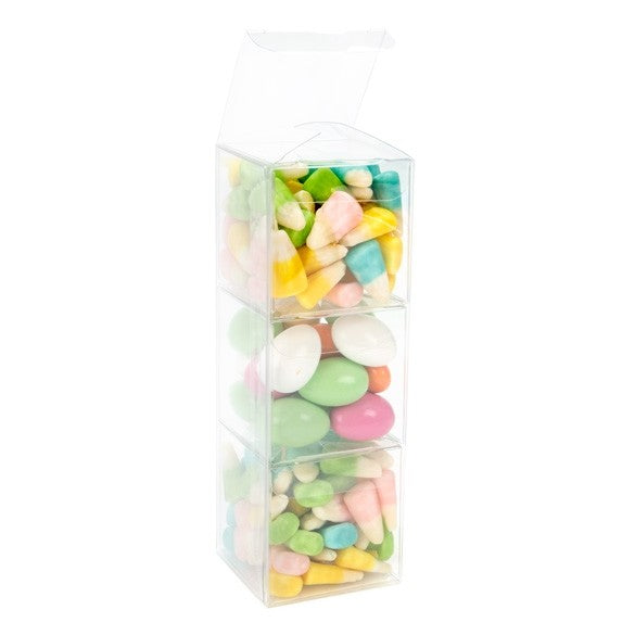 Set di scatole, 3 scatole interne + 1 scatola esterna, 52 x 52 x 156 mm (25 pezzi) [NBS1]