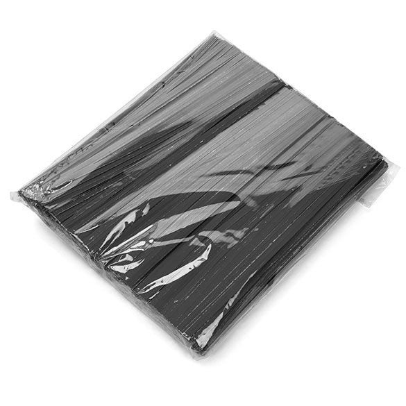 Fascette 15.2x0.4cm carta nera (1.000 pezzi) [TT6BK]