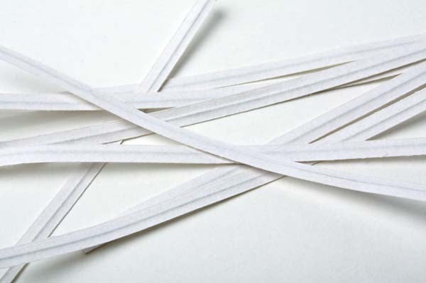 Fascette 15.2x0.4cm carta bianca (1.000 pezzi) [TT6WH]