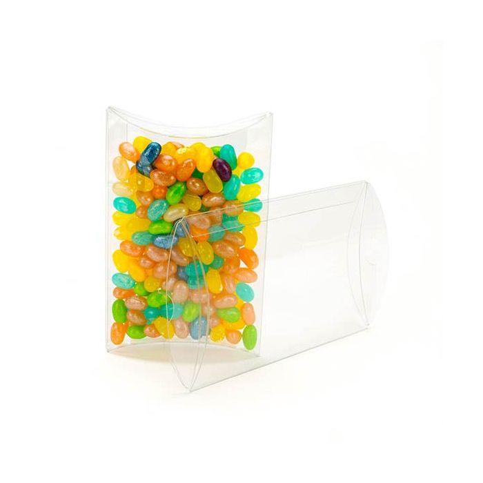 Piccole scatole berlingot trasparenti 10.2x2.9x15.2cm (25 pezzi) [PB77NH]