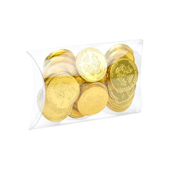 Piccole scatole berlingot trasparenti 10.2x2.9x15.2cm (25 pezzi) [PB77NH]