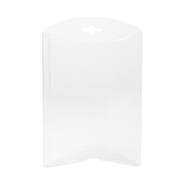 Piccole scatole berlingot trasparenti 15,2x3,8x20,3cm (25 pezzi) [PB79]