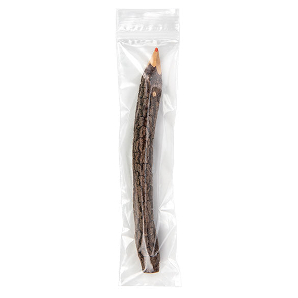 Sacchetto trasparente con chiusura a pressione 5x20.5cm PE 50 micron (100 pezzi) [2PE28]