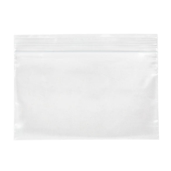Sacchetto trasparente con chiusura a pressione 12.5x7.5cm PE 50 micron (100 pezzi) [2PE53]