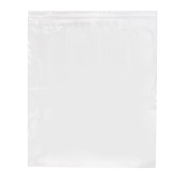 Sacchetto trasparente con chiusura a pressione 33x38cm PE 50 micron (100 pezzi) [2PE1315]