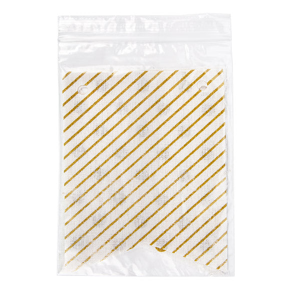 Sacchetto trasparente con chiusura a pressione 15x20.5cm PE 50 micron (100 pezzi) [2PE68]