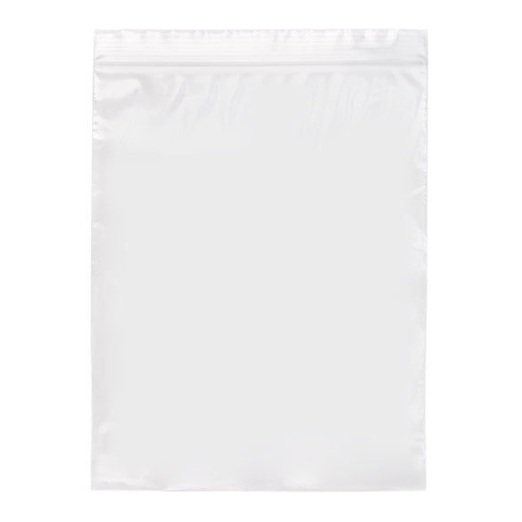 Sacchetto trasparente con chiusura a pressione 18x23cm PE 50 micron (100 pezzi) [2PE79]