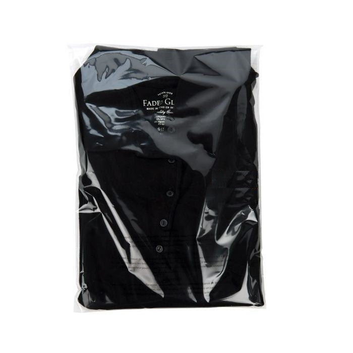 Sacchetti di plastica trasparenti con avviso di soffocamento 22.9x30.5cm richiudibili (100 pezzi) [PFW1912]