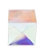 Scatole 8,9x8,9x8,9 cm met con fondo pop up Iridescent (25 pezzi) [PLB105I]