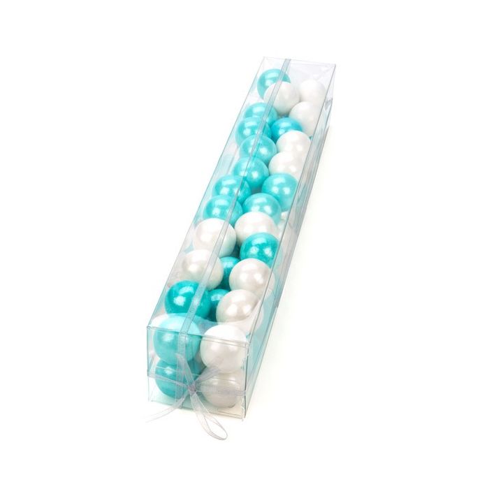 Scatole trasparenti 5.2x5.2x30.6cm fondo pop up (25 pezzi) [PLB142]