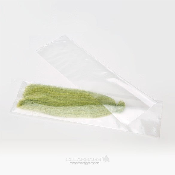 Sacchetto di plastica trasparente 7,6x25,4cm LDPE 40 microns (100 pezzi) [PE2310]