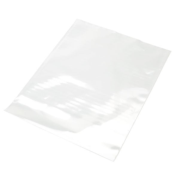 Sacchetto di plastica trasparente 20,3x25,4cm LDPE 100 microns (100 pezzi) [PE4810]