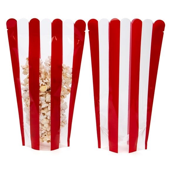 Buste doypack a forma di pop-corn 15.2x8.9x22.9cm (100 pezzi) [SP4P]