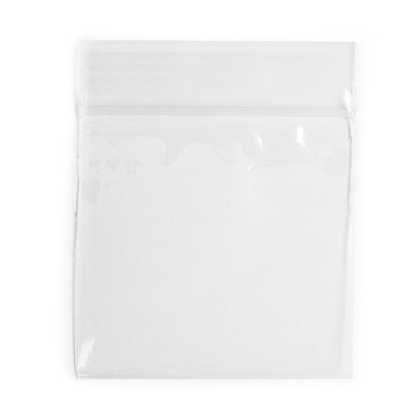 Sacchetto trasparente con chiusura a pressione 5x5cm PP 50 microns (100 pezzi) [ZC22]