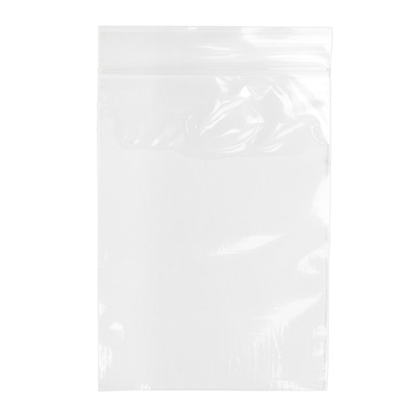 Sacchetto trasparente con chiusura a pressione 7.5x10cm PP 50 microns (100 pezzi) [ZC34]