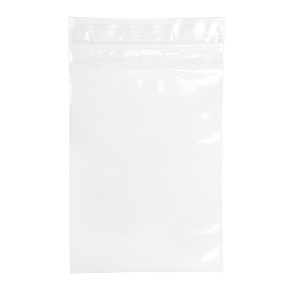 Sacchetto trasparente con chiusura a pressione 10x15cm PP 50 microns (100 pezzi) [ZC46]
