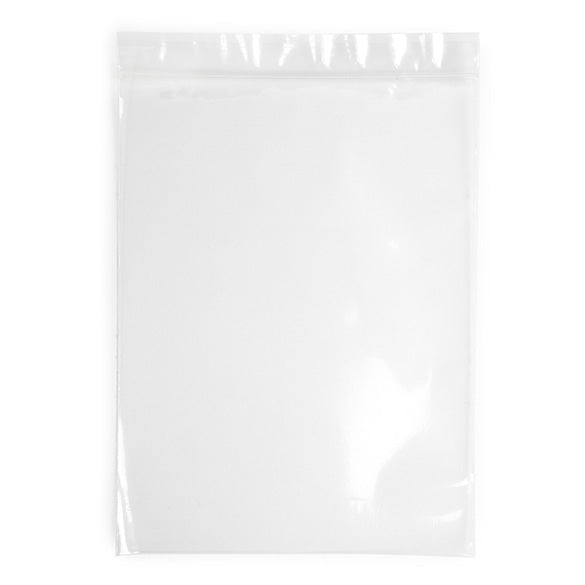 Sacchetto trasparente con chiusura a pressione 15x20cm PP 50 microns (100 pezzi) [ZC68]