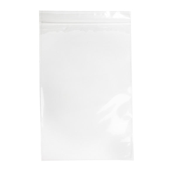 Sacchetto trasparente con chiusura a pressione 15x23cm PP 50 microns (100 pezzi) [ZC69]