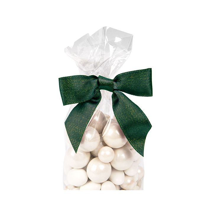 Fiocco pre-annodato Metallico Spruce 8.9 cm (25 pezzi) [MBOWSP]