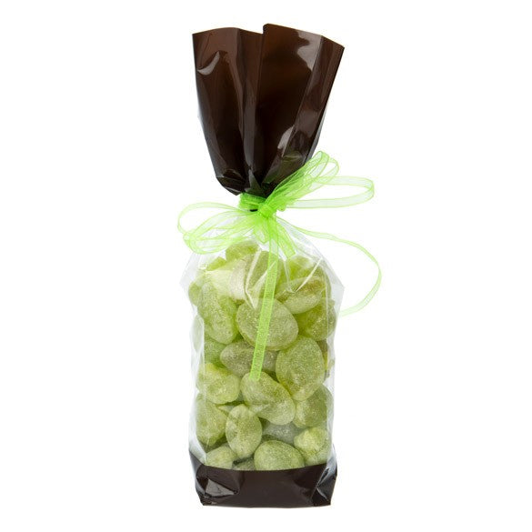Sacchetti SOS stampati marroni 5.1x4.8x24.1cm con soffietto (100 pezzi) [G1BN]