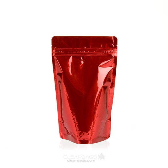 Buste doypack rosse 13x7x20.5cm | 113 grammi (100 pezzi) [ZBGM3R]