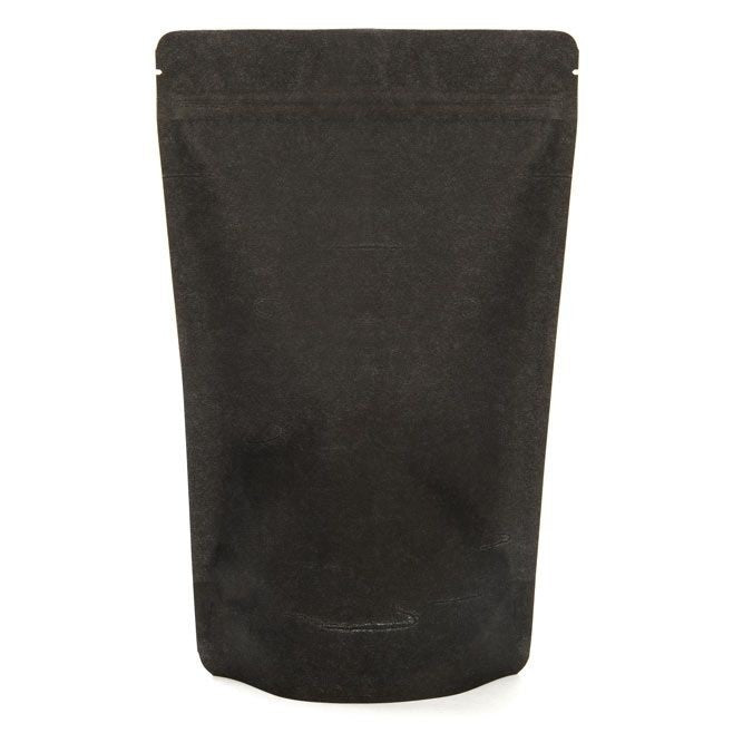 Busta doypack in carta di riso nere 17.1x8.9x28.6cm | 340 grammi (100 pezzi) [ZBGR4SB]