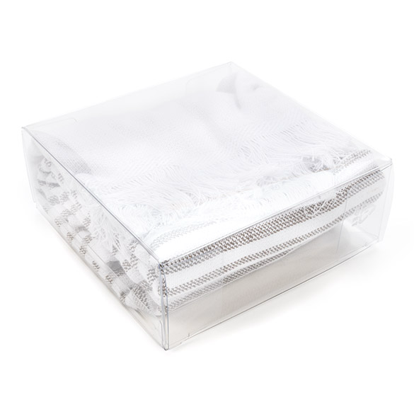 Scatola rPET trasparente 10,8x4,1x10,8cm (25 pz) [FB194R]