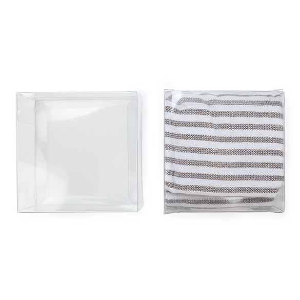 Scatola rPET trasparente 10,8x4,1x10,8cm (25 pz) [FB194R]