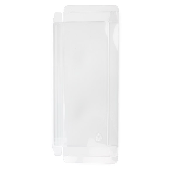 Scatola rPET trasparente 10,8x2,1x24,3cm (25 pz) [FB128R]