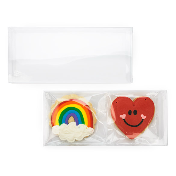 Scatola rPET trasparente 10,8x2,1x24,3cm (25 pz) [FB128R]