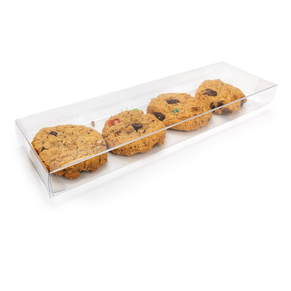 Scatola rPET trasparente 7,6x2,5x25,4cm (25 pz) [FB301R]
