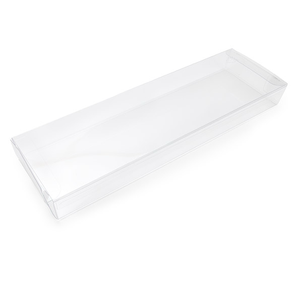 Scatola rPET trasparente 7,6x2,5x25,4cm (25 pz) [FB301R]