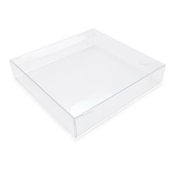 Scatola rPET trasparente 13x2,5x12,9cm (25 pz) [FB47R]
