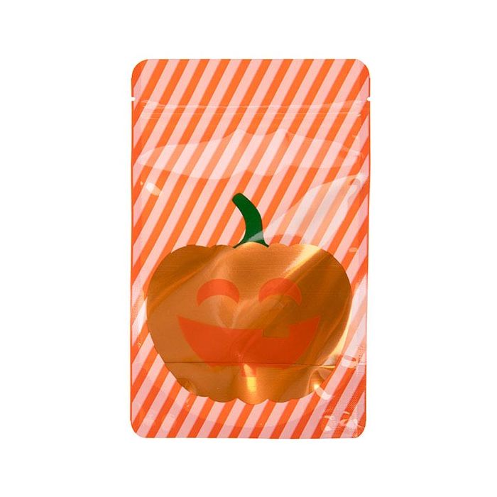 Buste doypack arancione pumkin 13x7,9x20,6cm (25 Pezzi) [ZBGW3P]