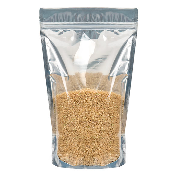 Buste doypack trasparenti/oro 18.9x11.4x29.4cm | 393 grammi (100 pezzi) [ZBGG6H11]