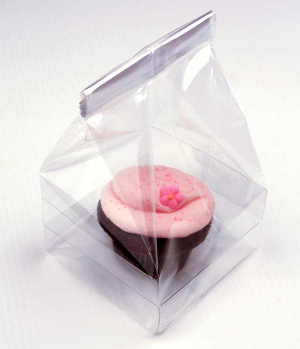 Set di Sacchetti per cupcake 10,2x10,2x18 cm (100 pezzi) [CBG1]