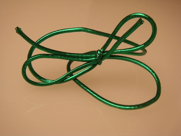 Nastro decorativo color verde metallizzato 25.5cm (50 pezzi) [10MGR]