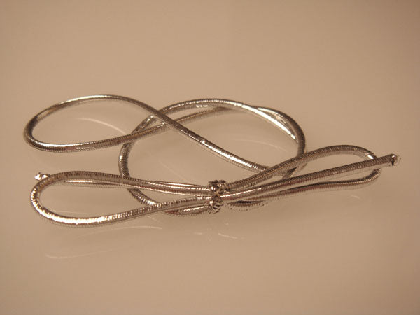 Nastro decorativo argento metallizzato 40,5 cm (50 pezzi) [16MS]