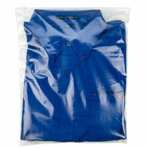 Sacchetto trasparente con chiusura a pressione e cerniera scorrevole 30x38cm 75 micron (100 pezzi) [3SZ1215]