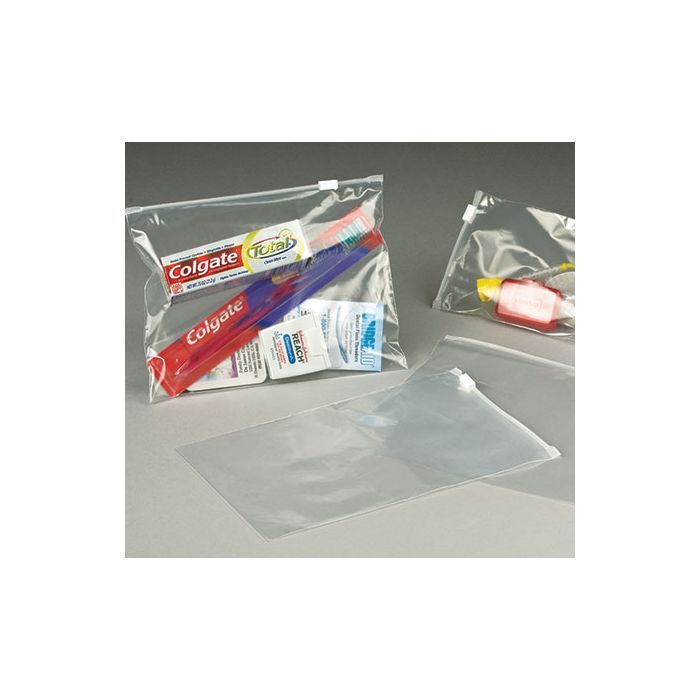 Grip Seal Bags with sliding Zipper 40x40cm 75 micron