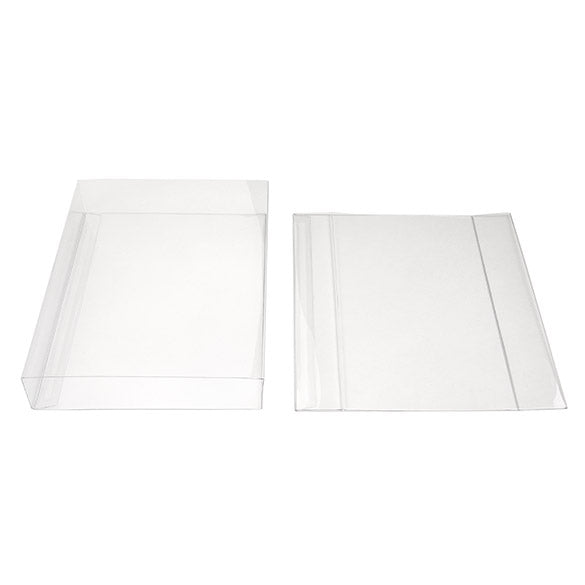 Scatola trasparente con coperchio scorrevole 12.5x2.7x17.1cm (25 pezzi) [SC16]