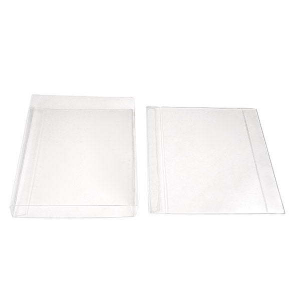 Scatola trasparente con coperchio scorrevole 11.6x1.7x15.2cm (25 pezzi) [SC3]