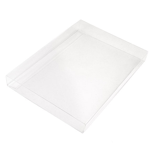 Scatola trasparente con coperchio scorrevole 11.6x1.7x15.2cm (25 pezzi) [SC3]