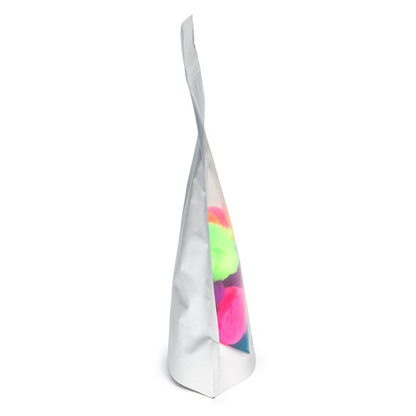 Buste doypack trasparenti/Argento 14.5x8x23cm | 170 grammi (100 pezzi) [ZBGS58]