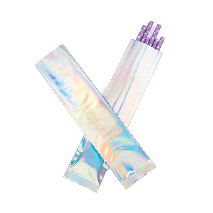 Sacchetto di plastica olografico 5,1x20,3 cm (25 pezzi) [SVP28H]